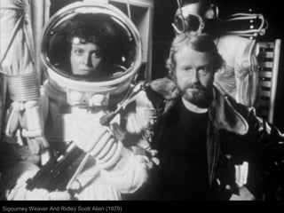 Sigourney Weaver And Ridley Scott Alien (1979)

 