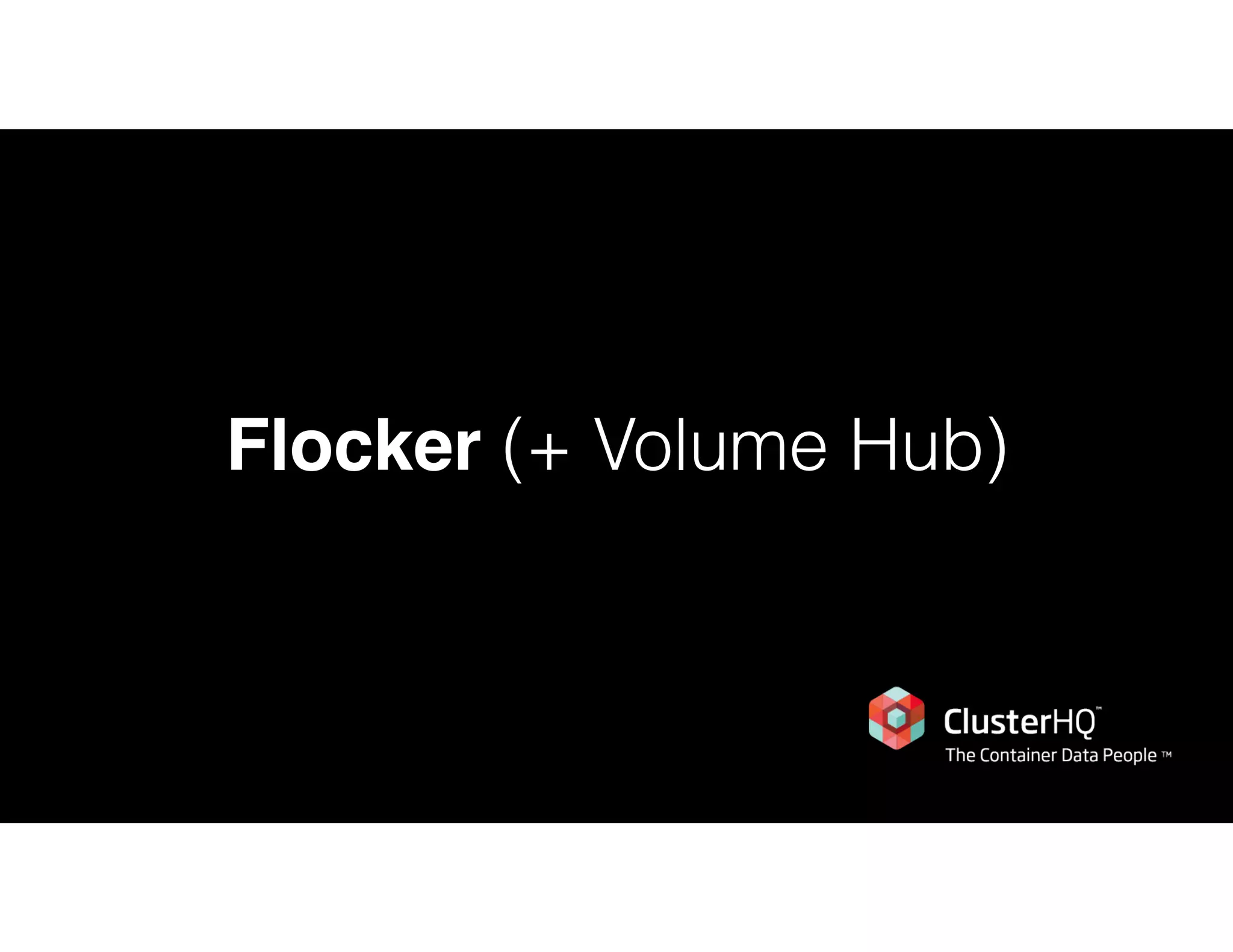 Flocker (+ Volume Hub)
 