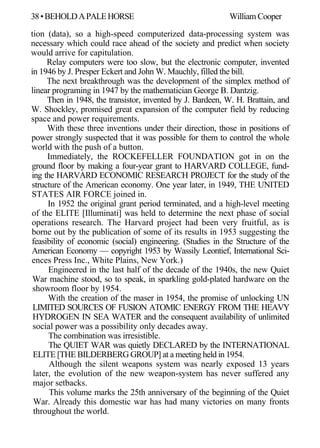BEHOLD A PALE HORSE | PDF