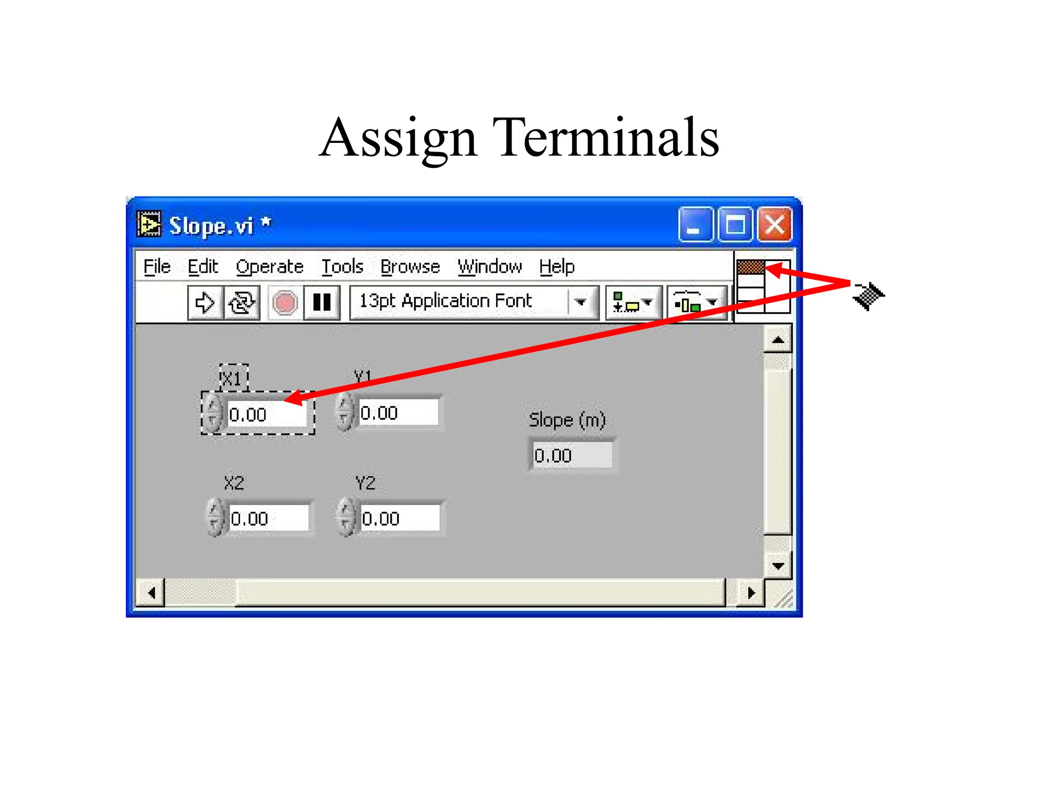 Assign Terminals
 