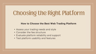 platform usability trading