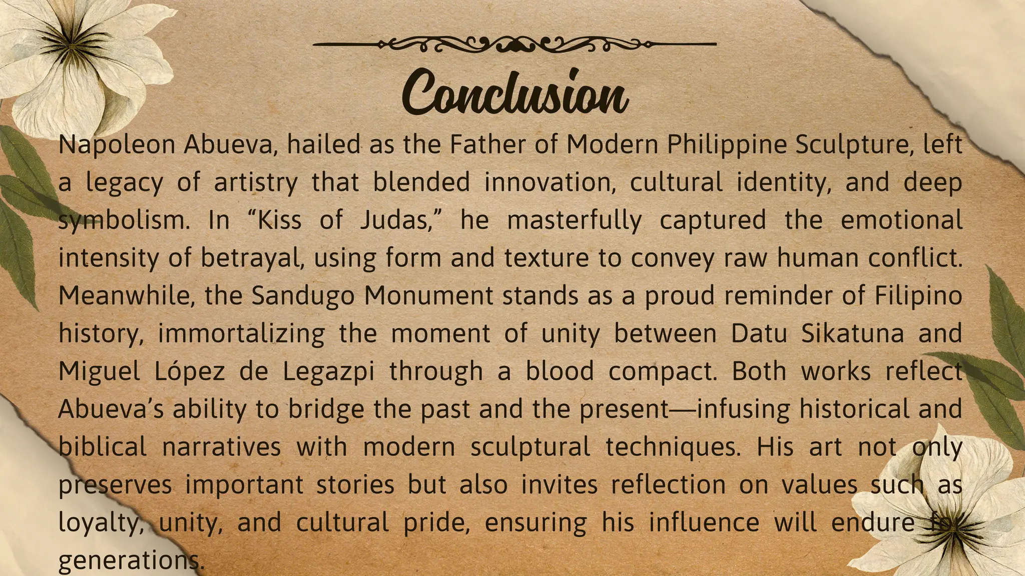 Filipino Local Artist Napoleon Abueva-Philippines | PDF