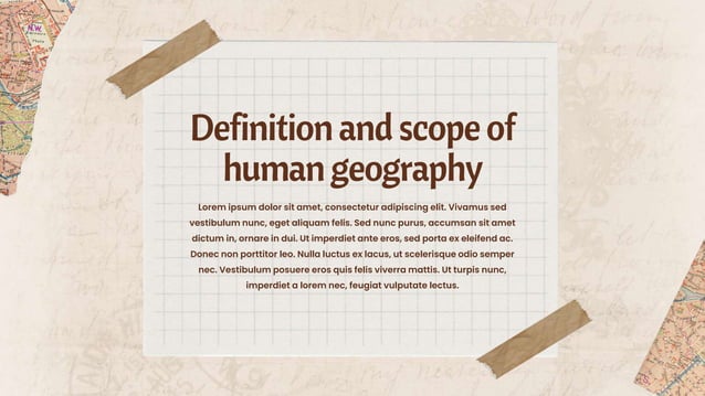 Beige Scrapbook Geography Presentation Pptx Pptx