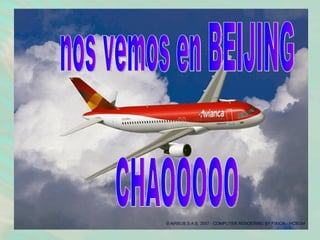 nos vemos en BEIJING CHAOOOOO 