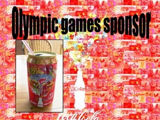 Olympic games sponsor 