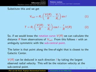 Structure and dynamics of galaxy - presentation | PPT