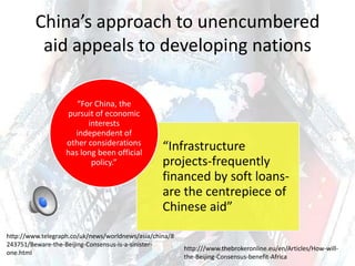 Beijing consensus narrates | PPTX