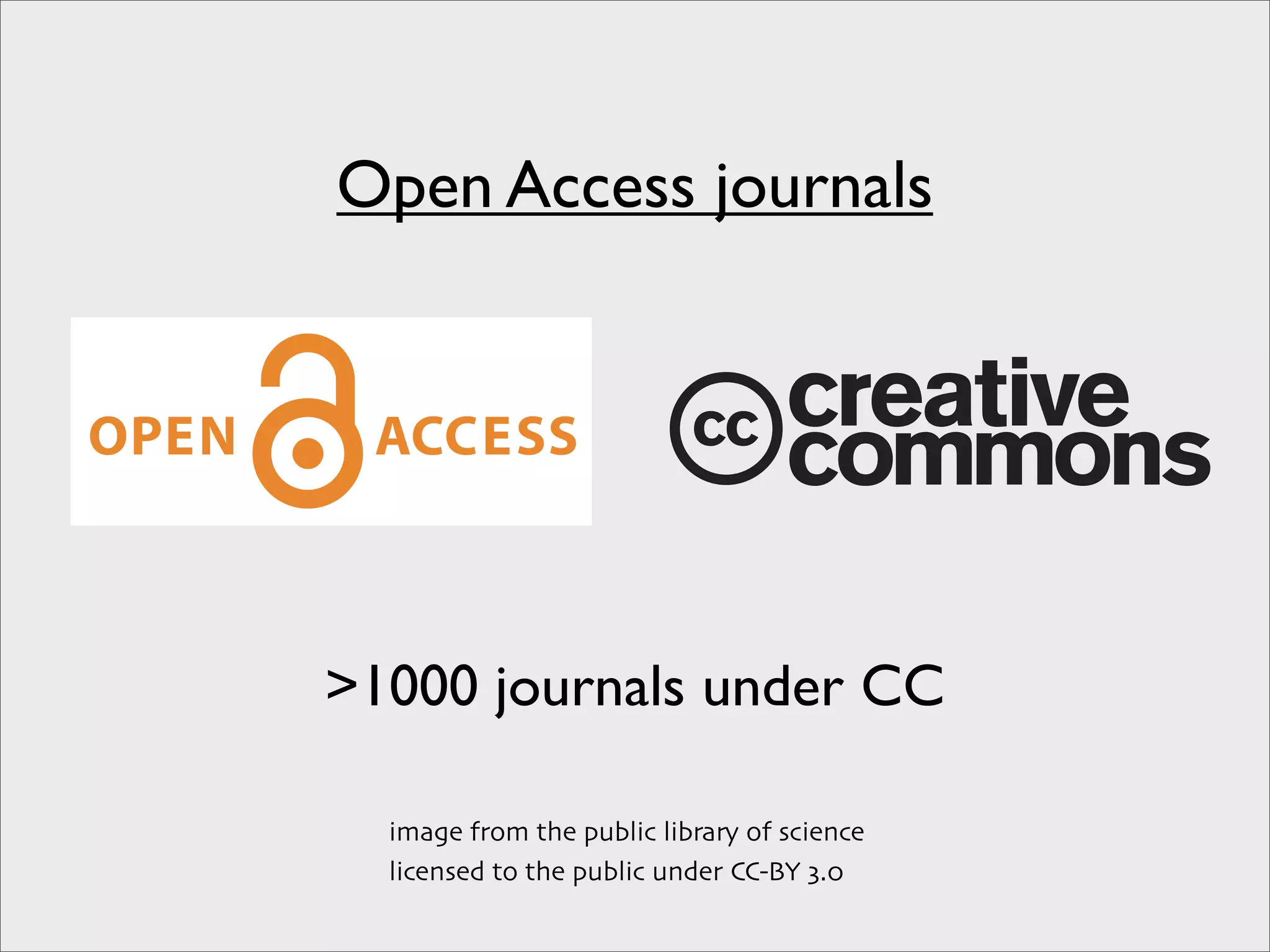 Building the Research Web - Open Access Content