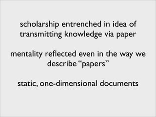 Building the Research Web - Open Access Content