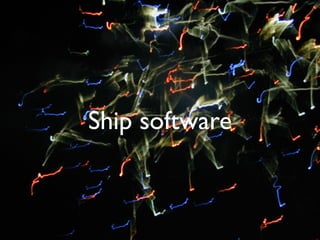 Ship software
 