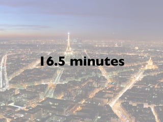 16.5 minutes
 