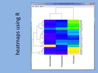 heatmaps using R
 