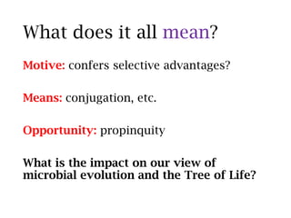Butyrate production – a crucial
function, subject to LGT
 
