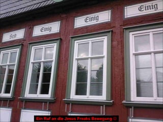 Ein Ruf an die Jesus Freaks Bewegung 