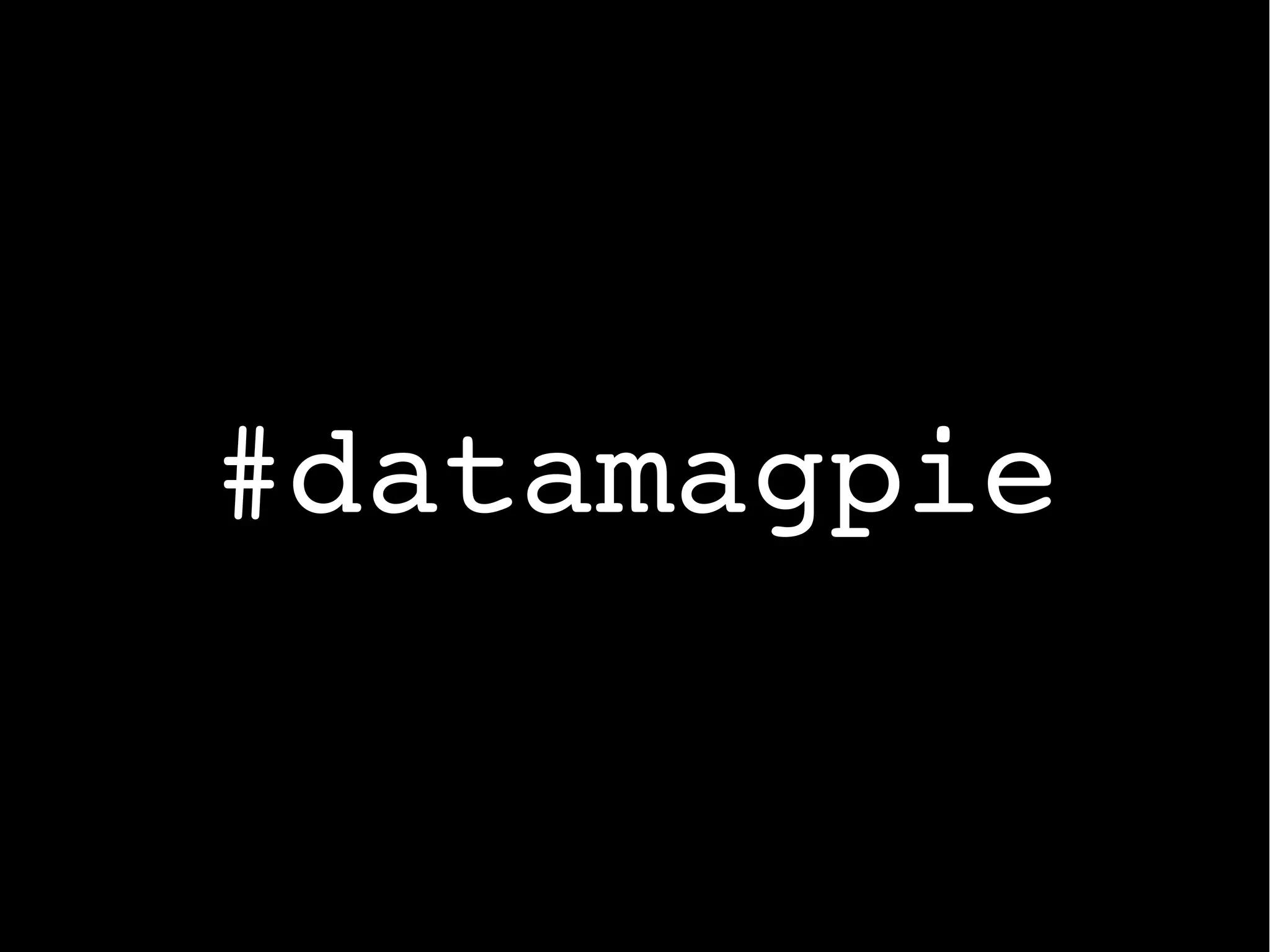 #datamagpie
