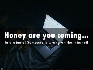 Photo by Jay Wennington - Creative Commons No known copyright restrictions https://unsplash.com/@jaywennington?utm_source=haikudeck&utm_medium=referral&utm_campaign=api-Created with Haiku Deck
 