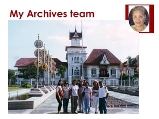 My Archives team

 