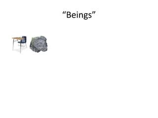 “Beings”
 