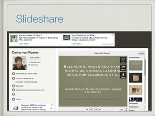 Slideshare
 