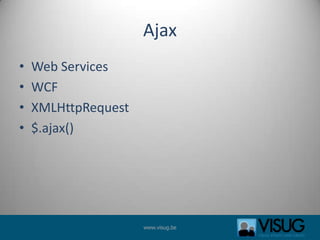 AjaxWeb ServicesWCFXMLHttpRequest$.ajax()