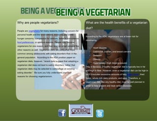 Being a vegetarian