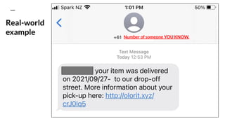 Real-world
example Number of someone YOU KNOW.
 