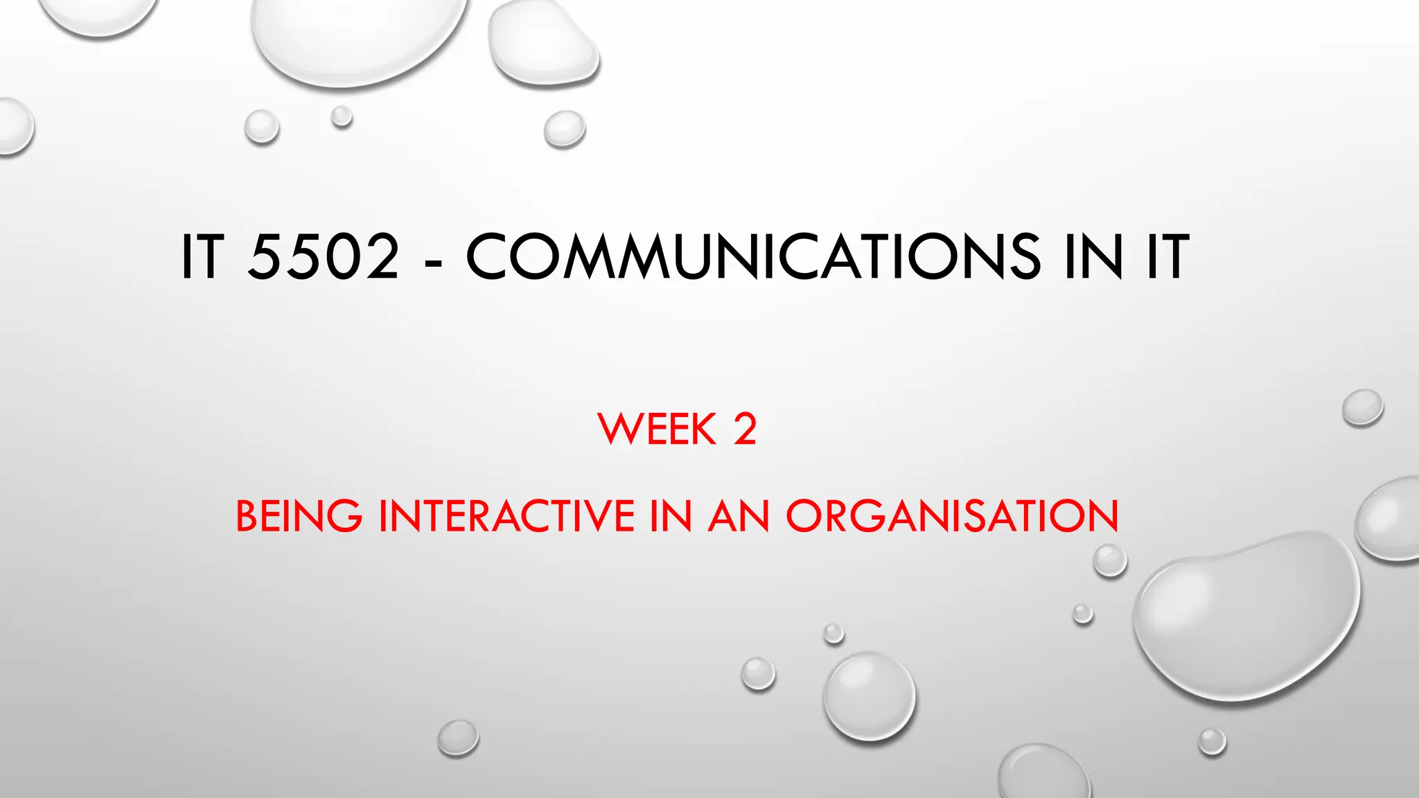 Being interactive in an organisation.pptx