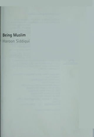 Being Muslim
Haroon Siddiqui
 