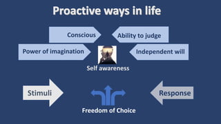 Being Proactive in Life | PPT