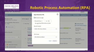 Robotic Process Automation (RPA)