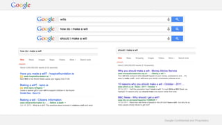 Google Confidential and Proprietary
 