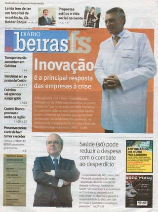 Também podia ser manchete