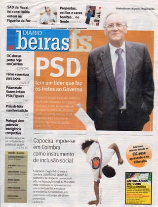 Também podia ser manchete