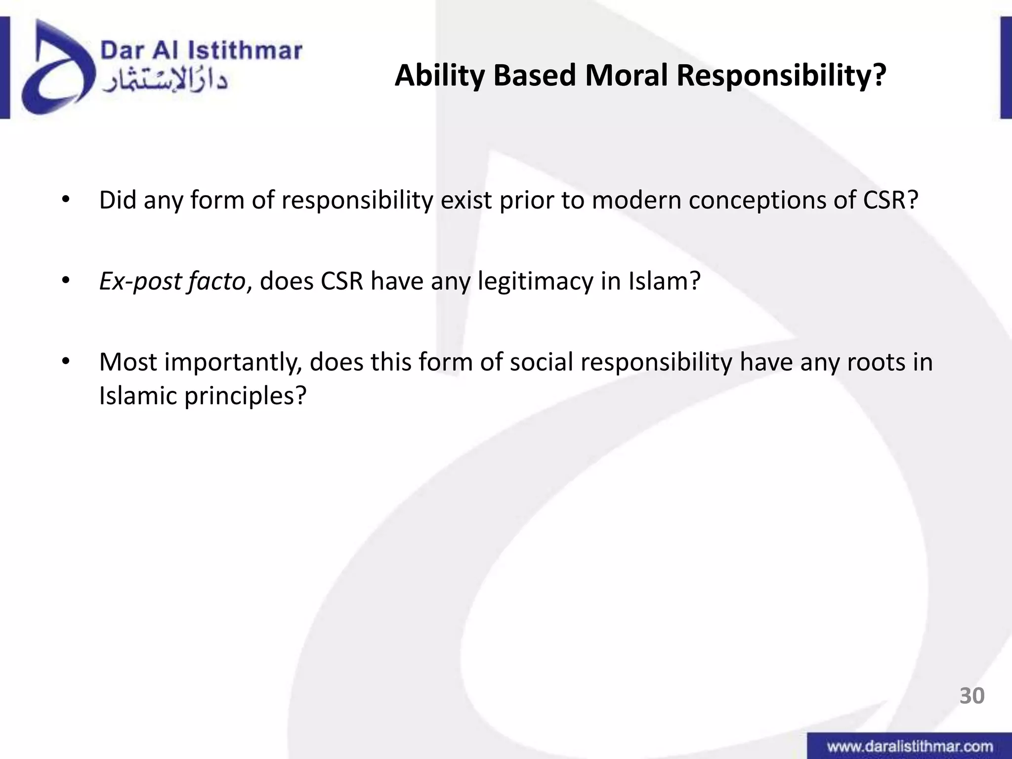 Also incorporate such objectives into ther business activities