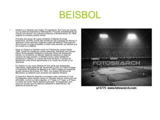 BEISBOL ,[object Object]