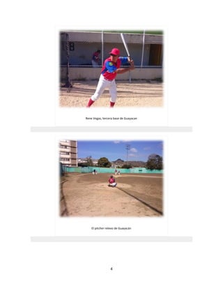 4
Rene Vegas, tercera base de Guayacan
El pitcher relevo de Guayacán
 