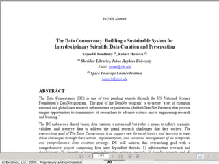 © Ex Libris, Ltd., 2009. Proprietary and confidential. 70
 