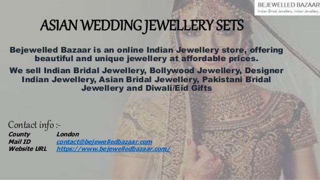 Buy Indian And Asian Wedding Jewellery Sets In Uk