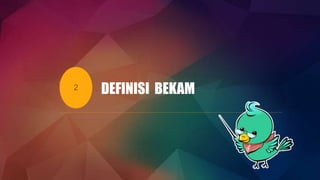 2 DEFINISI BEKAM
 