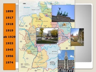 1899
1917
1918
1919
ab 1929
1933
1945
1956
1974
 