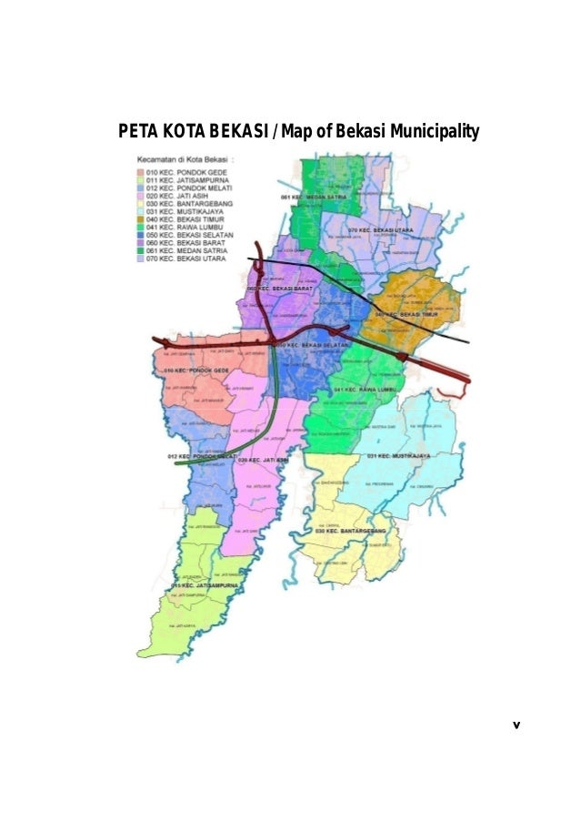  Bekasi  dalam angka 2010 ta 2011