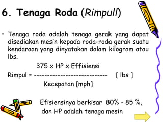 Model Roda Tenaga Bekerjanya alat berat kelompok 2 | PPTX
