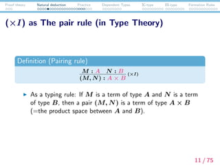 Dependent Type ESSLLI2016 DTS Lecture Day 1: From natural deduction to dependent type ...