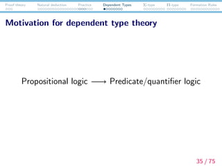 Dependent Type ESSLLI2016 DTS Lecture Day 1: From natural deduction to dependent type ...