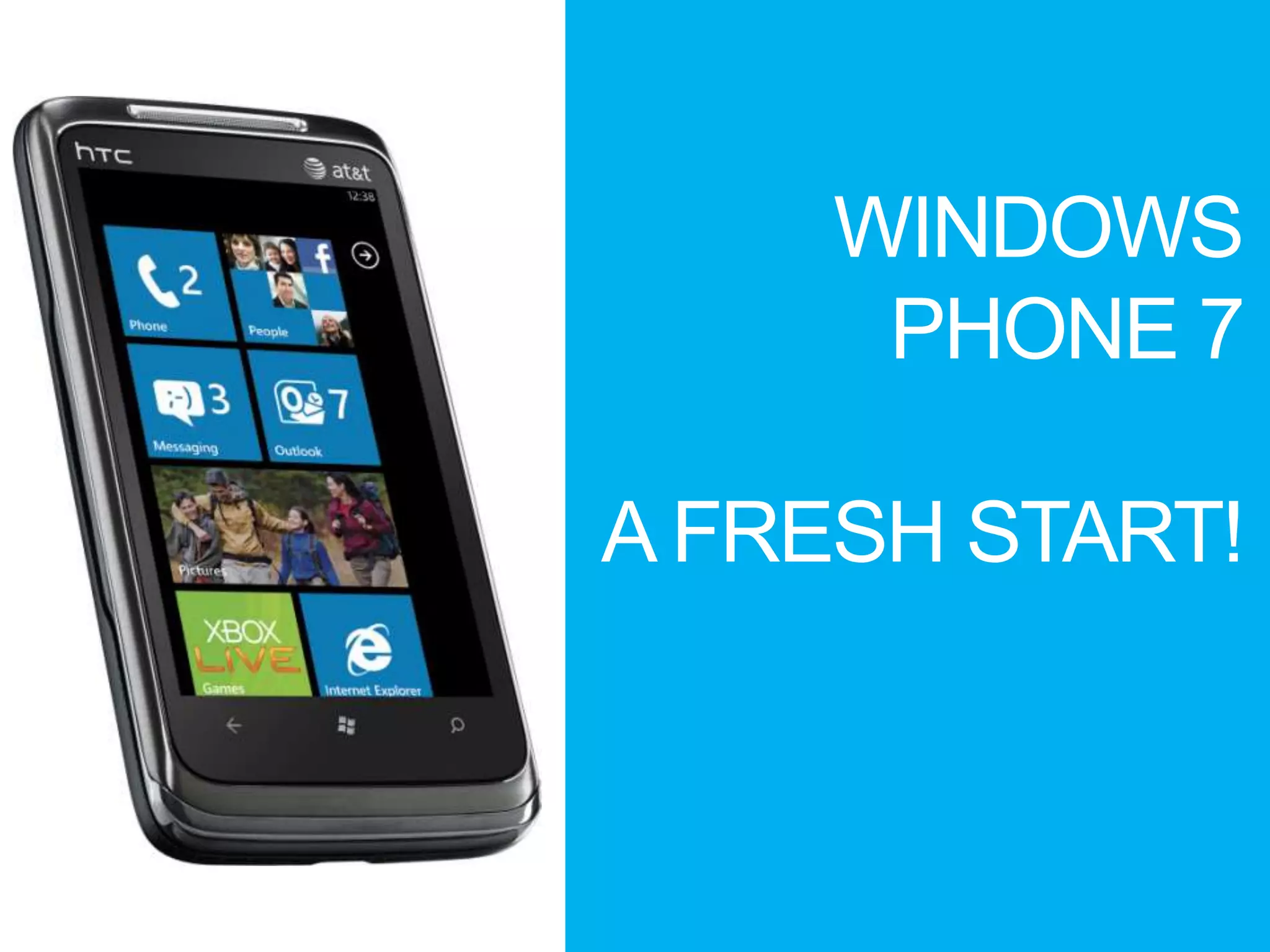 WINDOWS PHONE 7A FRESH START!
