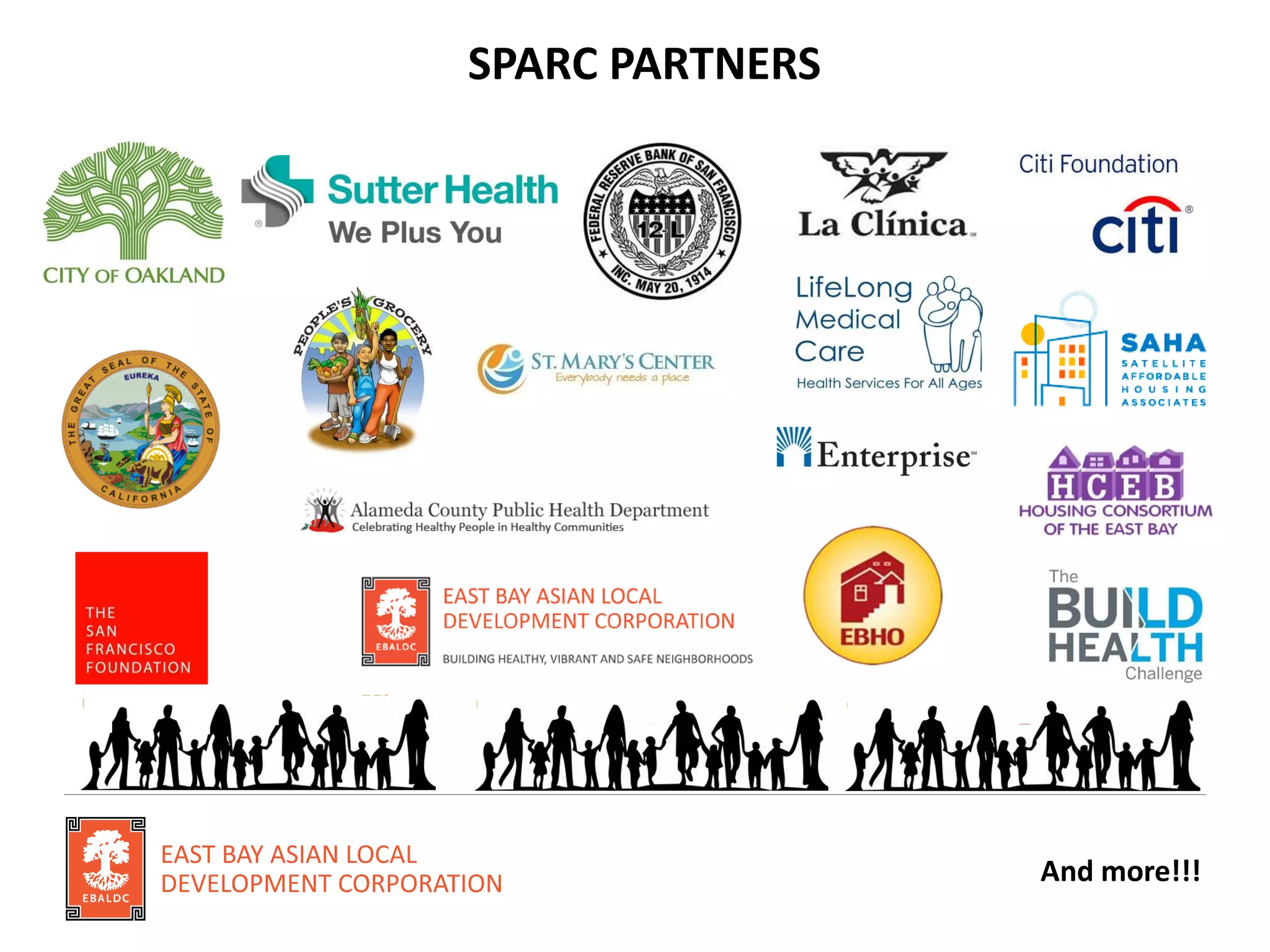 SPARC PARTNERS
And more!!!
 