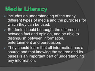 difference between computer literacy and information literacy