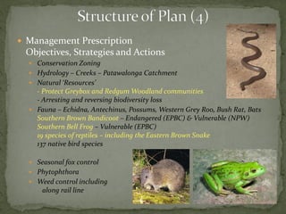 Belair National Park - Plan of Management | PDF