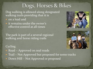 Belair National Park - Plan of Management | PDF