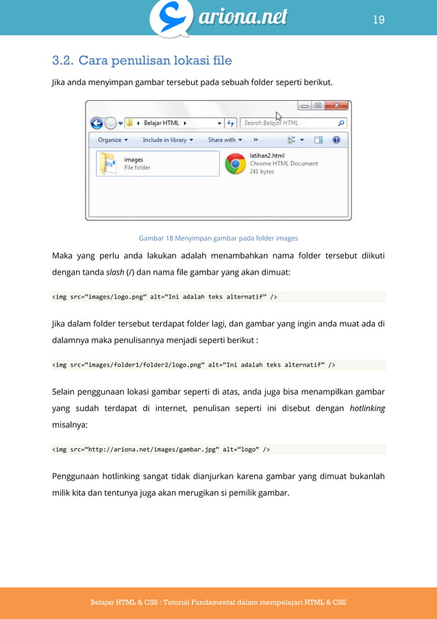 Belajar html dan css tutorial fundamental dalam mempelajari html dan ...